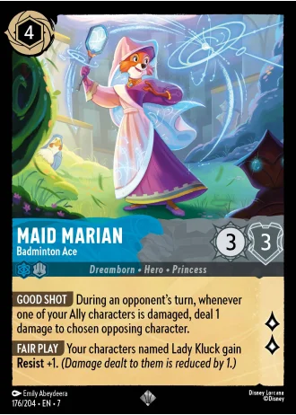 Maid Marian - Badminton Ace #176/204 — Archazia's Island