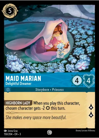 Maid Marian - Delightful Dreamer #150/204 — Into the Inklands