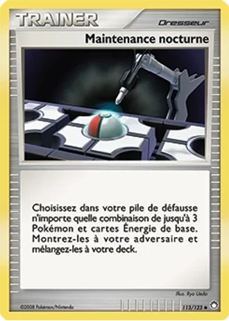 Maintenance nocturne #113/123 — Trésors Mystérieux