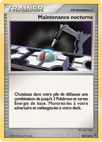 Maintenance nocturne #120/132 — Merveilles Secrètes