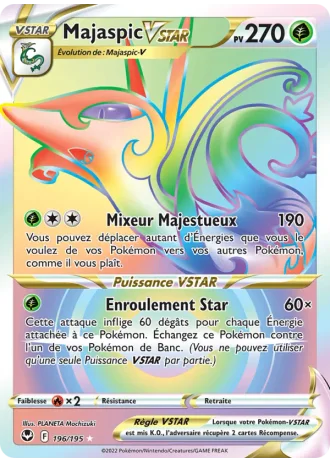Majaspic VSTAR #196/195 — Tempête Argentée