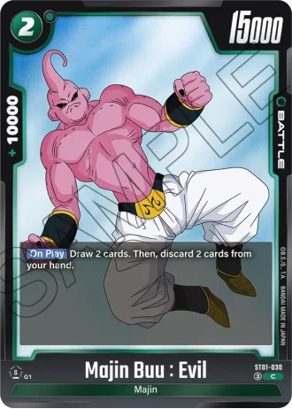 Majin Buu : Evil ST01-030 — Story Booster 01 (ST01)