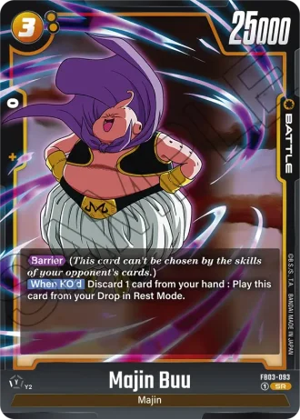 Majin Buu FB03-093 — Raging Roar (FB03)