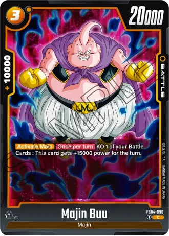 Majin Buu  FB04-090 — Ultra Limit (FB04)