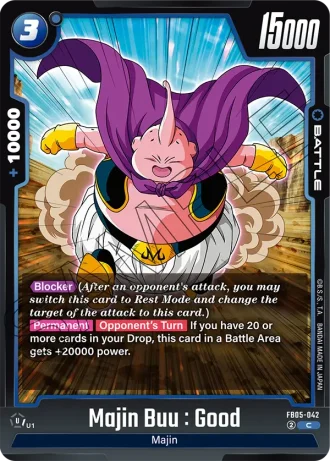 Majin Buu : Good  FB05-042 — New Adventure (FB05)