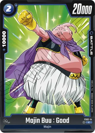 Majin Buu : Good  FS02-014 — Vegeta (FS02)
