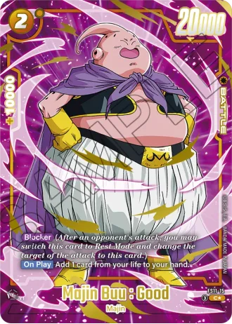Majin Buu : Good (Gold) FS11-15 — Starter Deck EX: The Phase of Evolution (FS11)
