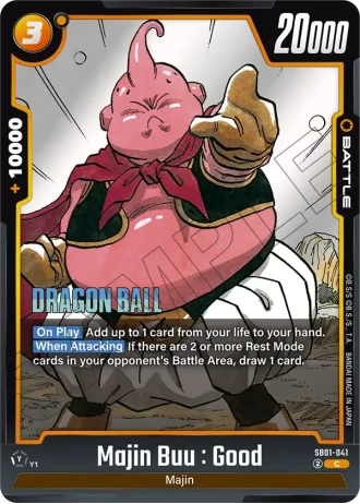 Majin Buu : Good  SB01-041 — Manga Booster 01 (SB01)