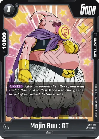 Majin Buu : GT  FB03-131 — Raging Roar (FB03)