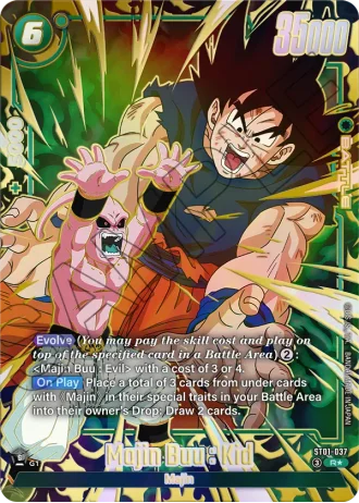Majin Buu : Kid (Alternative Art) ST01-037 — Story Booster 01 (ST01)