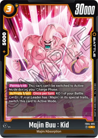 Majin Buu : Kid  FB04-095 — Ultra Limit (FB04)