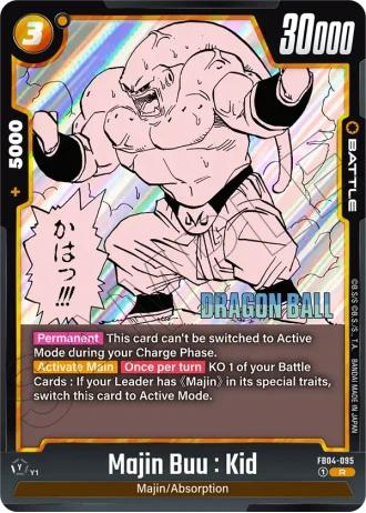 Majin Buu : Kid  SB01-095 — Manga Booster 01 (SB01)