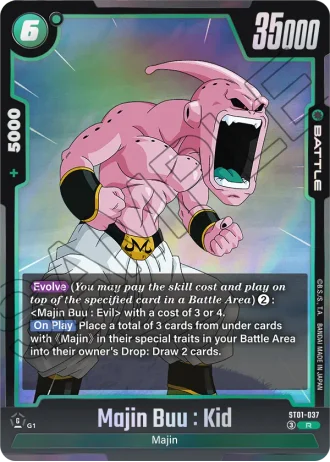 Majin Buu : Kid ST01-037 — Story Booster 01 (ST01)