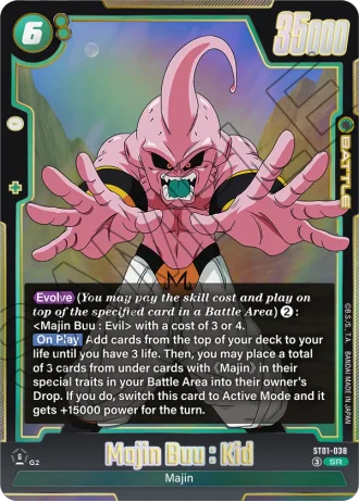 Majin Buu : Kid  ST01-038 — Story Booster 01 (ST01)