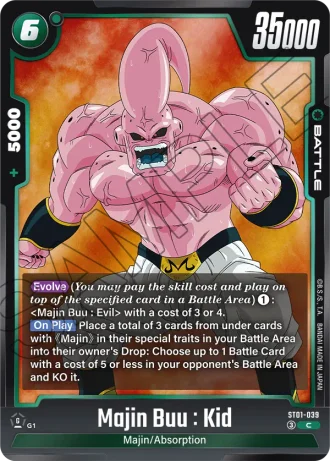 Majin Buu : Kid ST01-039 — Story Booster 01 (ST01)