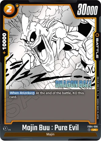 Majin Buu : Pure Evil SB01-096 — Manga Booster 01 (SB01)