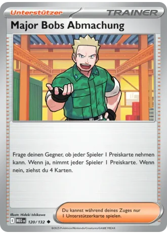 Major Bobs Abmachung #120/132 — Mega-Entwicklung