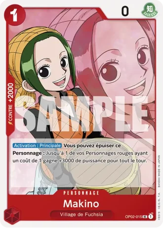 Makino (OP02-015) (Full Art) — ONE PIECE CARD THE BEST (PRB01)