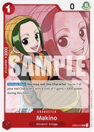 Makino (OP02-015) (Reprint) — One Piece The Best (PRB01)