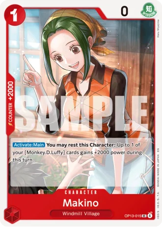 Makino (OP13-015) — Carrying on His Will (OP13)