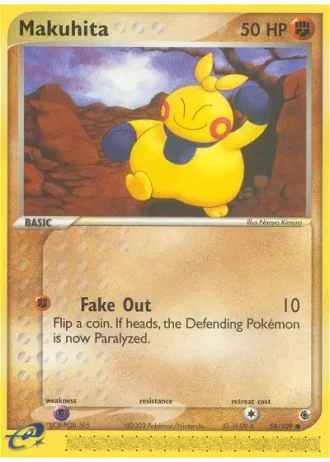 Makuhita #58/109 — Ruby & Sapphire