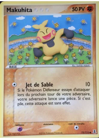 Makuhita #75/113 — EX Espèces Delta