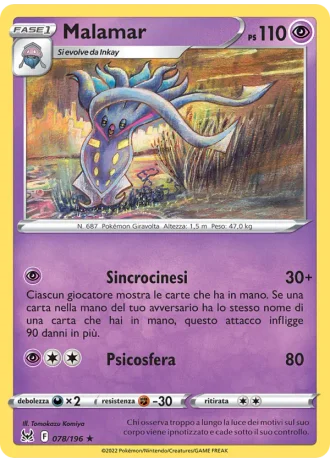 Malamar #078/196 — Origine Perduta