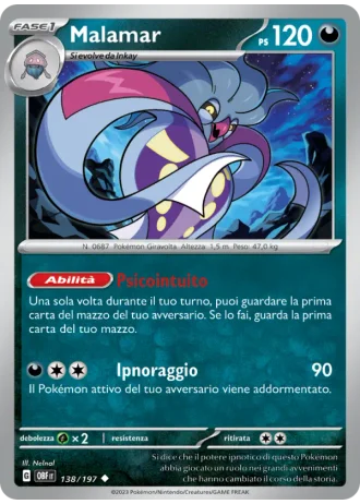 Malamar #138 — Ossidiana Infuocata