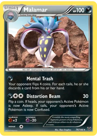 Malamar #76/146 — XY