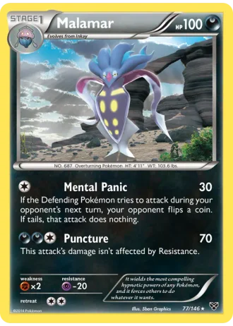 Malamar #77/146 — XY