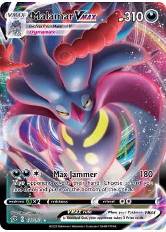 Malamar VMAX #122 — Rebel Clash