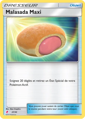 Malasada Maxi #27/30 — SM Kit du dresseur (Lougaroc)