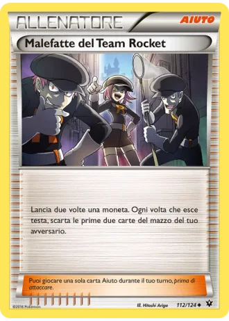 Malefatte del Team Rocket #112/124 — Destini Incrociati