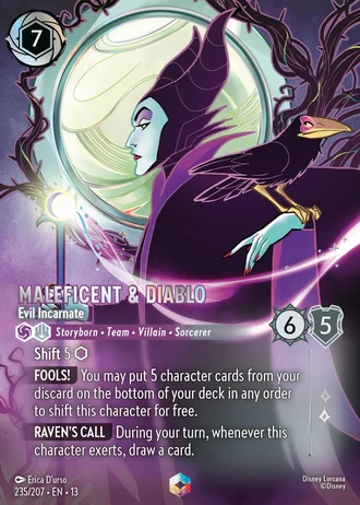 Maleficent & Diablo - Evil Incarnate #235/261 — Attack of the Vine!