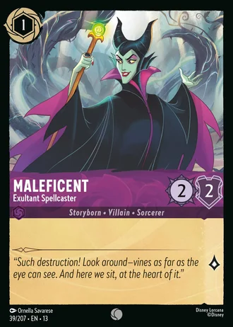 Maleficent - Exultant Spellcaster #39/261 — Attack of the Vine!