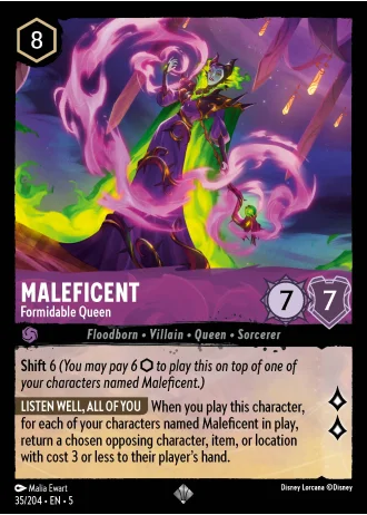 Maleficent - Formidable Queen #35/204 — Shimmering Skies