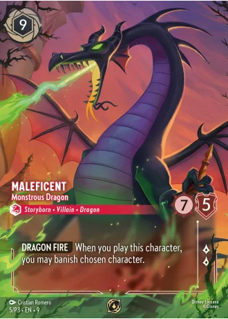 Maleficent - Monstrous Dragon #5/204 — Fabled