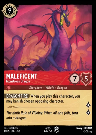 Maleficent - Monstrous Dragon #5/204 — The First Chapter