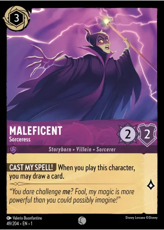 Maleficent - Sorceress #49/204 — The First Chapter