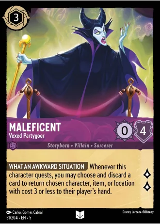 Maleficent - Vexed Partygoer #51/204 — Shimmering Skies