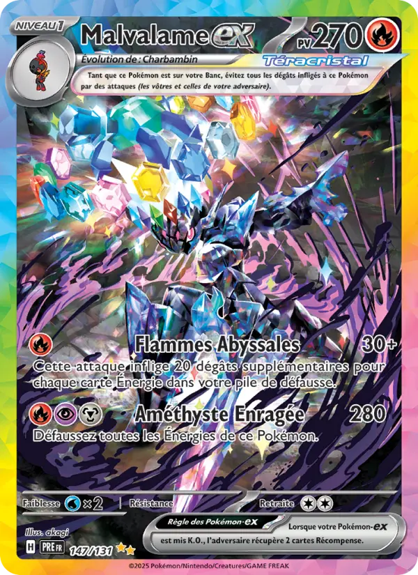 Malvalame ex #147 — Évolutions Prismatiques