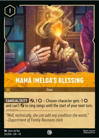 Mamá Imelda's Blessing #33/257 — Hyperia City