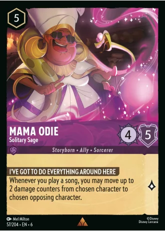 Mama Odie - Solitary Sage #57/204 — Azurite Sea