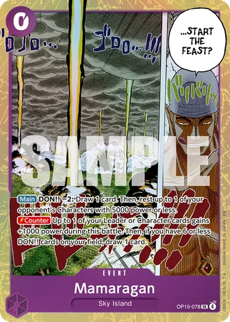 Mamaragan (OP15-078) — Adventure on Kami's Island (OP15-EB04)