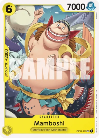 Mamboshi (OP11-111) — A Fist of Divine Speed (OP11)