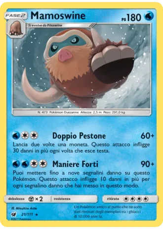 Mamoswine #21/111 — Invasione Scarlatta