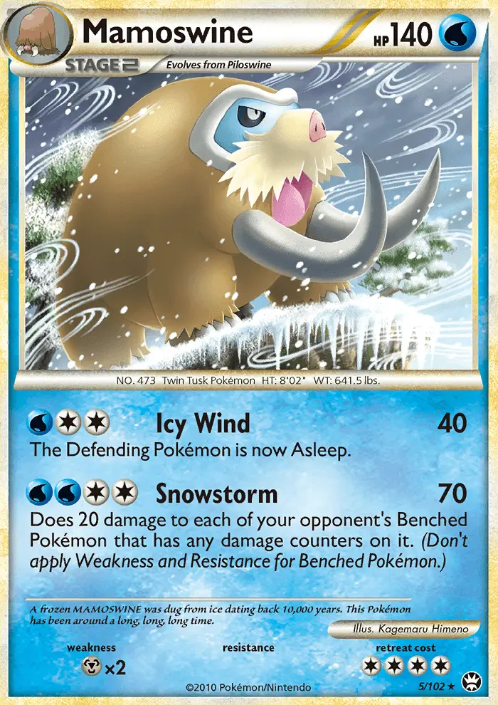 Mamoswine #5 — Battaglie Trionfali