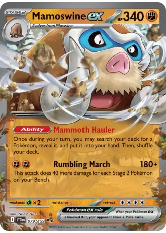 Mamoswine ex #079 — Journey Together