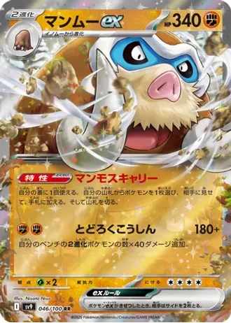 Mamoswine ex #46 — Battle Partners