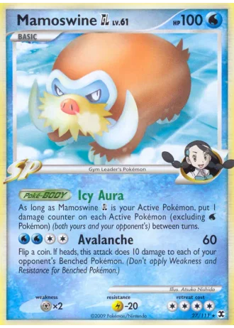 Mamoswine GL #27/111 — L'Ascesa dei Rivali